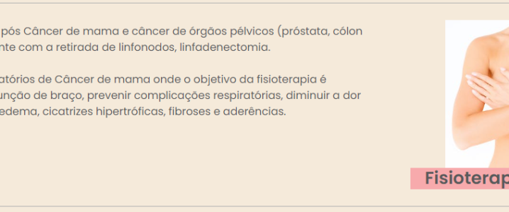 Fisioterapia em Oncologia